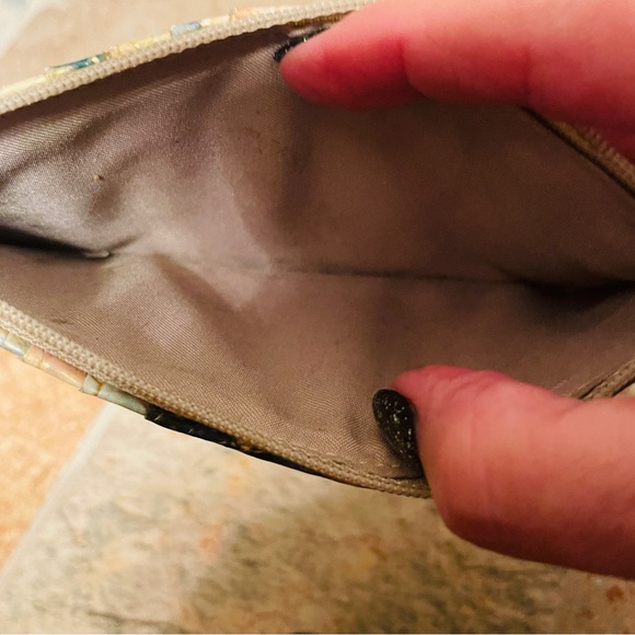 Brahmin Croc Embossed Leather Superbloom Credit Card Holder! - Picture 14 of 16